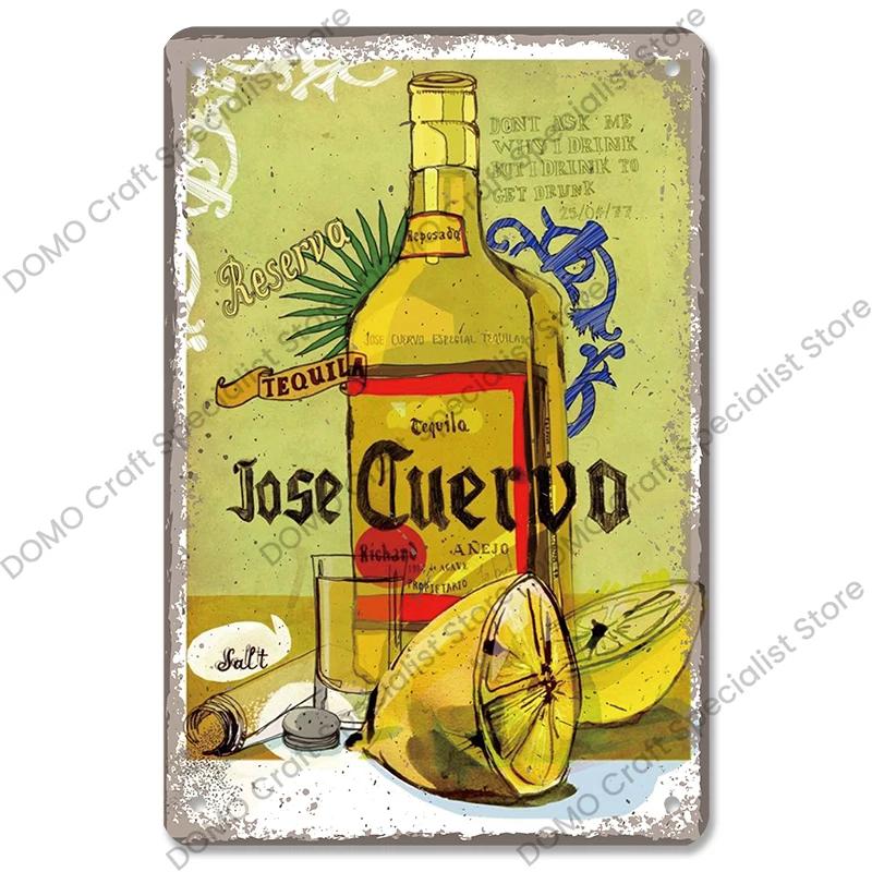 Rum Brand Plaque Vintage Metal Tin Signs Captain Mermaid Metal Poster Retro Wall Art Decor for Bar Pub Club Living Room Home