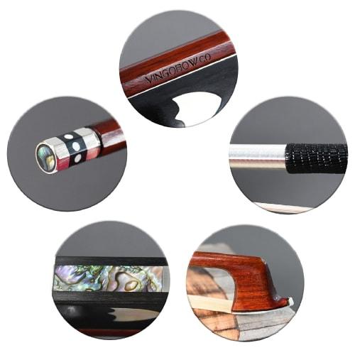 Pernambuco Violin Bow for Consulting, Beautiful Appearance, Known for Reliable Performance