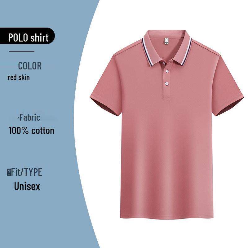 

Corporate Logo Polo Shirt - Short-Sleeve Business T-Shirt for Summer XL