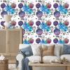 Balloons In Front of the Stars Wallpaper for Living Room and Bedroom 50x1000