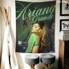 Ariana Grande Queen Wall Hanging Printed Fabric Blanket Decorative Tapestries for Bedroom Living Room Home Decor