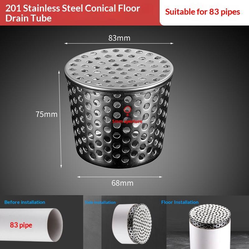 Rooftop Floor Drain Cover Anti Rodent Anti Blocking Outer Filter Screen 1Pcs Weather Resistant for Outdoor Drainage