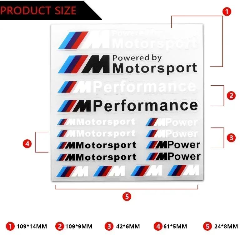 E90 Gorący Samochód Dla BMW 1 SZTUKA Samochód M Performance Power Motorstport Naklejka Dla bmw M Naklejka X1 X3 X4 X5 X6 X7 e46 e90 f20 e60 e39 f1