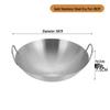 GOWKE 304 Stainless Steel Dry Pot Seafood Hot Pot