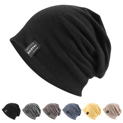 SIVAN Stickad Mössa för Män och Kyla Lätt och Varm Ingen Varm Stickning Kallt Väder Antibakteriell och Stickad Unisex för och Cykling En Enfärgad Kvinnor,