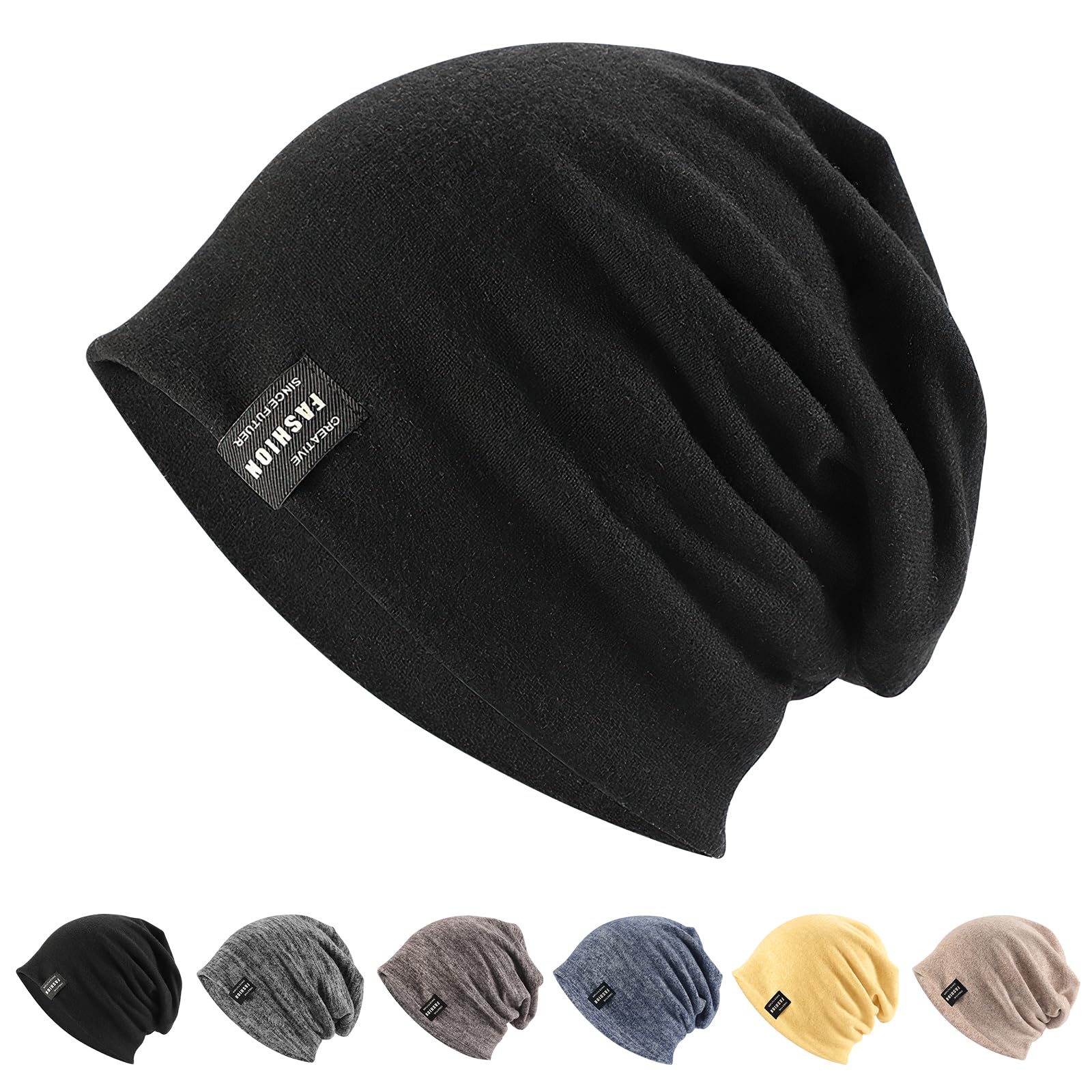 

SIVAN В язана шапка для чоловіків і холодна Легка та тепла Без тепла В язана Холодна погода Антибактеріальна та В язана Унісекс для та Велоспорту Однотонна Жінки,