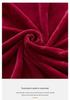 Solid Color Crystal Velvet Fitted Sheet Set - Single Piece Bed Sheet with Mattress Protector