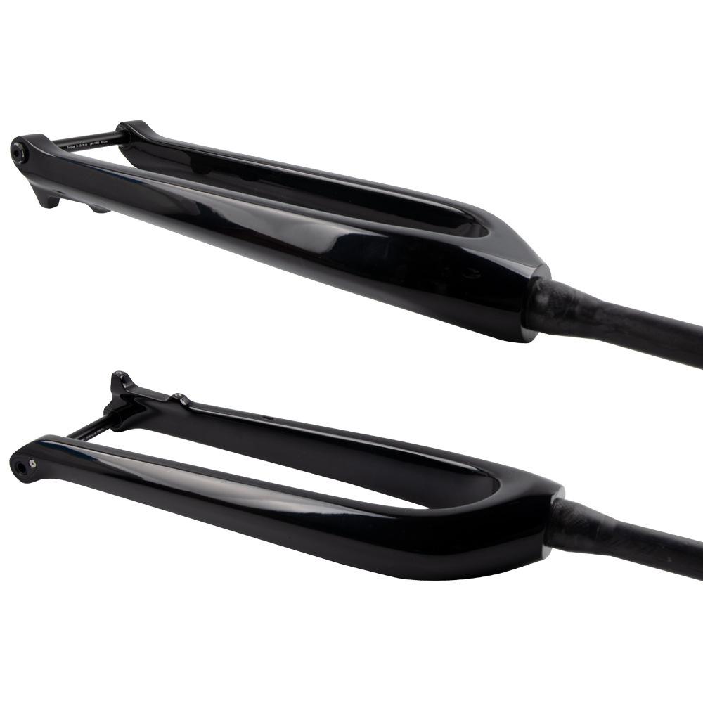 Full Carbon MTB Front Fork for 29er 27.5 Tapered Tube Thru Axle Lightweight Mountain Bike Bicycle Parts