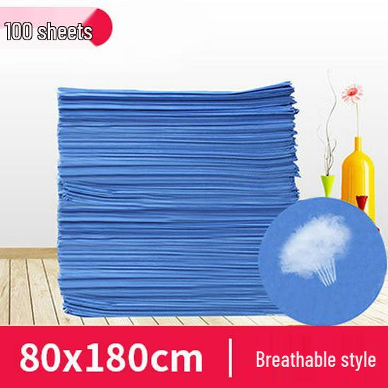 Waterproof Disposable Non-woven Bed Sheets with Face Hole for Beauty Salon Massage