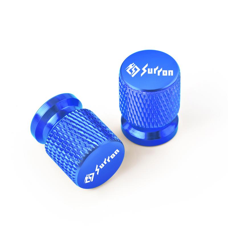 2PCS Tire Valve Caps Tyre Stem Covers Airdust Waterproof For SURRON 48T 52T 54T 58T 64T Motorcycle Accessories