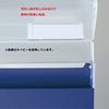 LIHIT LAB A6024-8 Document File Case Congress Case A4 Cube Fizz Blue Opaque
