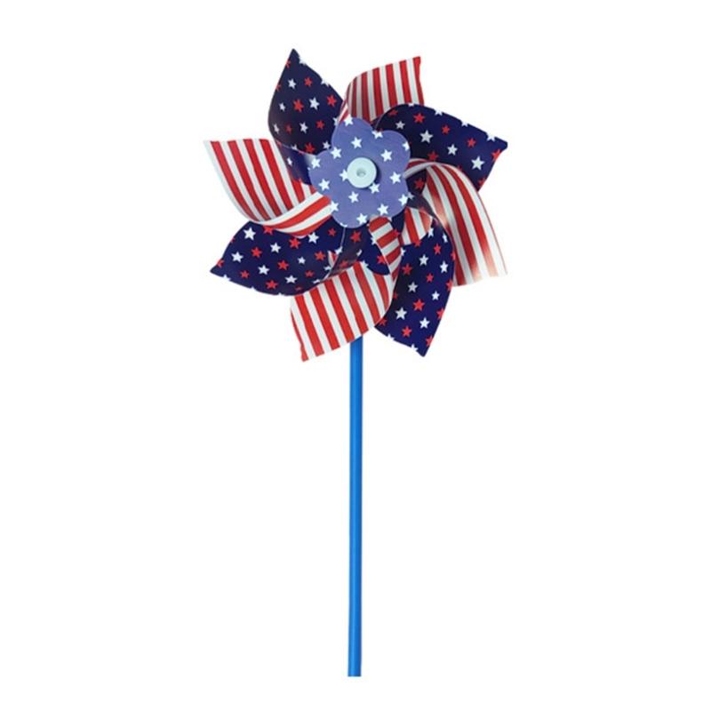 Wind Spinners Eye Catching Pinwheels Colorful for Kid Parties Camping Picnics Outdoor Gathering Lawns Garden Decorations