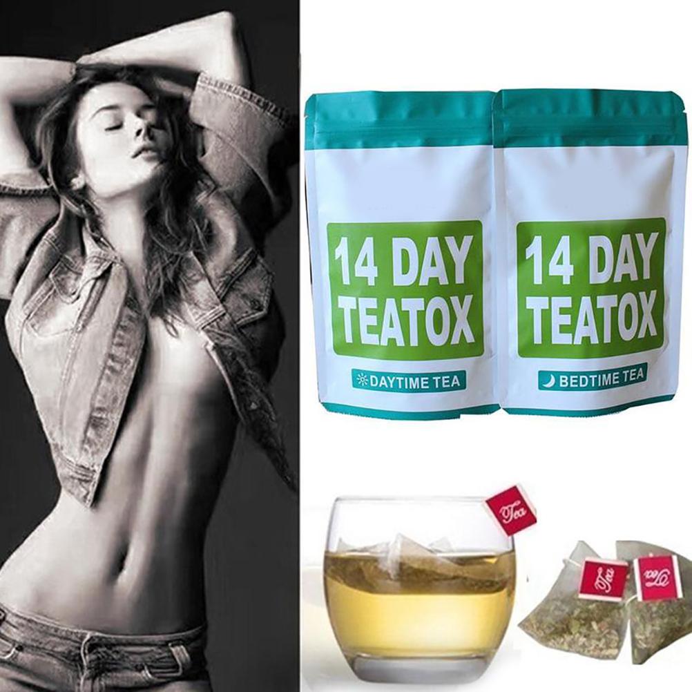 14 Day Night Detox Tea Bags Slimming Weight Loss Suppressing Appetite Tea Bags
