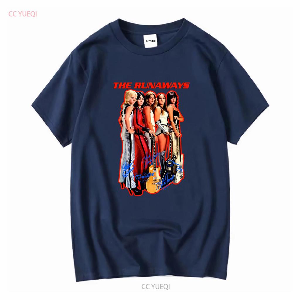 T-shirt The Runaways nuovo miglior regalo per i fan vintage Lavata Elasticizzata uomo Top Per Uso Quotidiano Casual Leggermente
