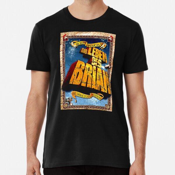 

футболка monty pythons life of brian S-5XL Лучшая футболка 2XL