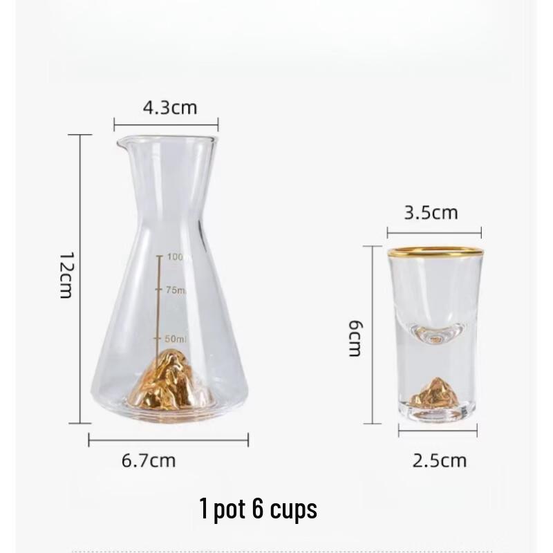 

Набор белой водки Jinshan Glass