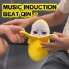 Kids Banana Fruit Induction Beat Toy Creative Music Dolls Kawaii Parent-Child Toys Sensory Party Game Collectible Toy Gift