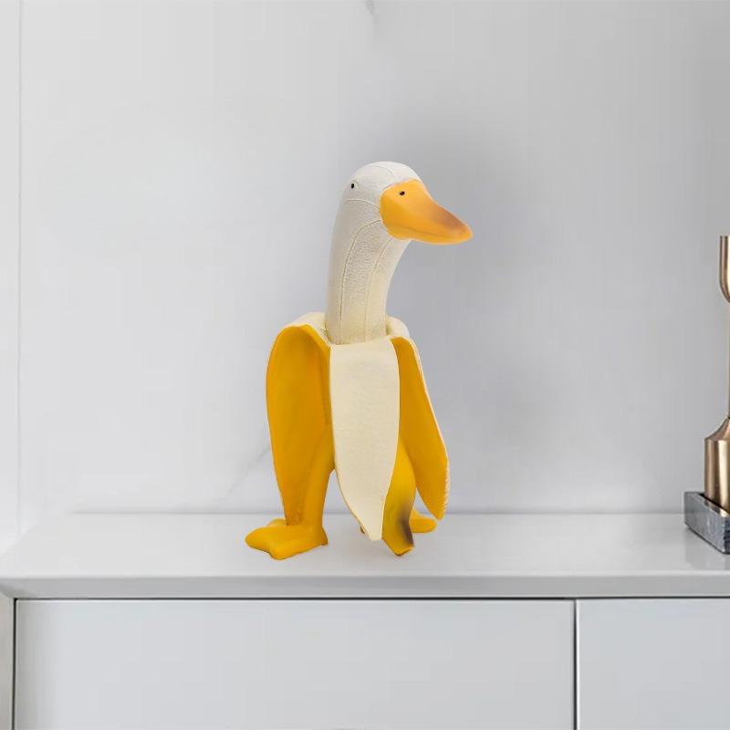 This Friend's Creative Banana Duck Decorative Item for Home, Table Decoration, Birthday Gift, Creative Piece.