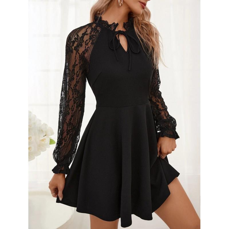 Elegant Womens Solid Color French Style