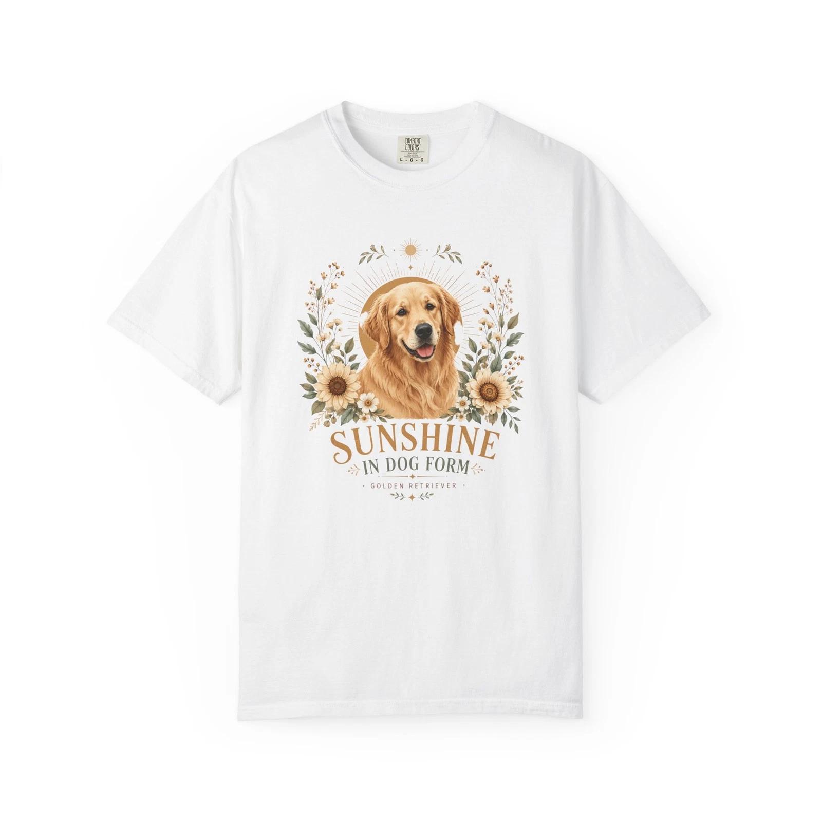 

Sunshine In Dog Form T-Shirt, Golden Retriever Lover Tee S-4XL 2XL