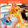 Cat Vibrant Cartoon Fish Keychain Playful Pvc Material Perfect For Cat Themed Gifts