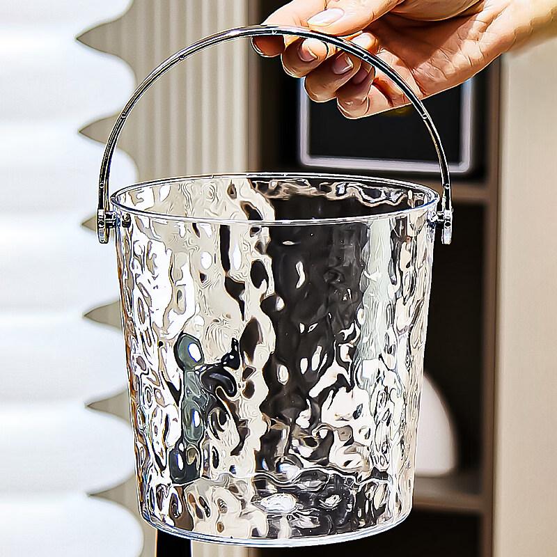 ZISIZ Portable Acrylic Ice Bucket