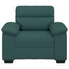 Armchair Dark Green 100x81x84 cm Fabric