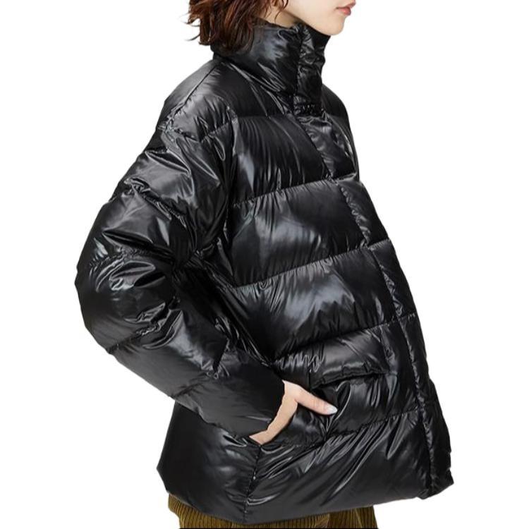 PUMA Glossy Short Down Jacket 'Black' Kids' 928655-01