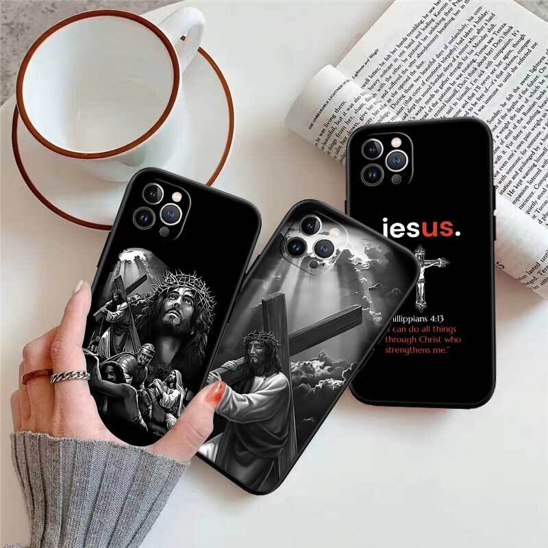 Jesus Christ Phone Case for Samsung S20 S21 S21S S22 S23 S24 FE Ultra Plus Lite F06 F16 M06 M16 M56 A07 A17 A36 A37 A55 A57