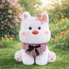 4 Sizes Available White Terrier Doll Sitting Posture Kawaii Plush Toy  Valentine's Day Gift