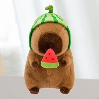 Bicho de Pelúcia Capivara Brinquedo Animal Pelúcia Acompanhamento para Adolescentes Crianças