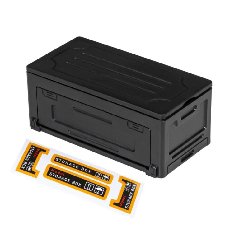 

Realistic Camping Gear Container For 1/8 1/10 Remote Control Crawlers Model With Easy Assembly Design Model Car Decors чорний
