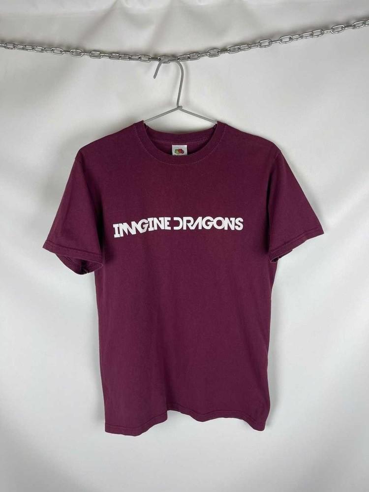 Хлопковая футболка с логотипом группы Imagine Dragons, унисекс, для концерта, размеры от S до 5XL, DO716, унисекс футболка XXXL