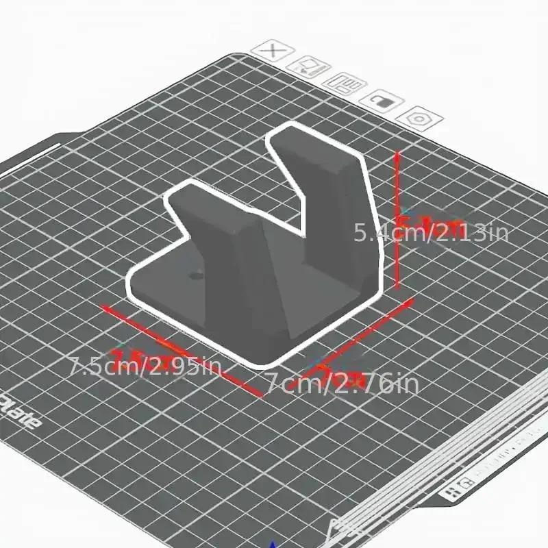 Xiaomi Hanging Hammer Rack Plastic Rustproof Gray Tool Storage Holder with Screws for Hammer and Hand Tools Organizer