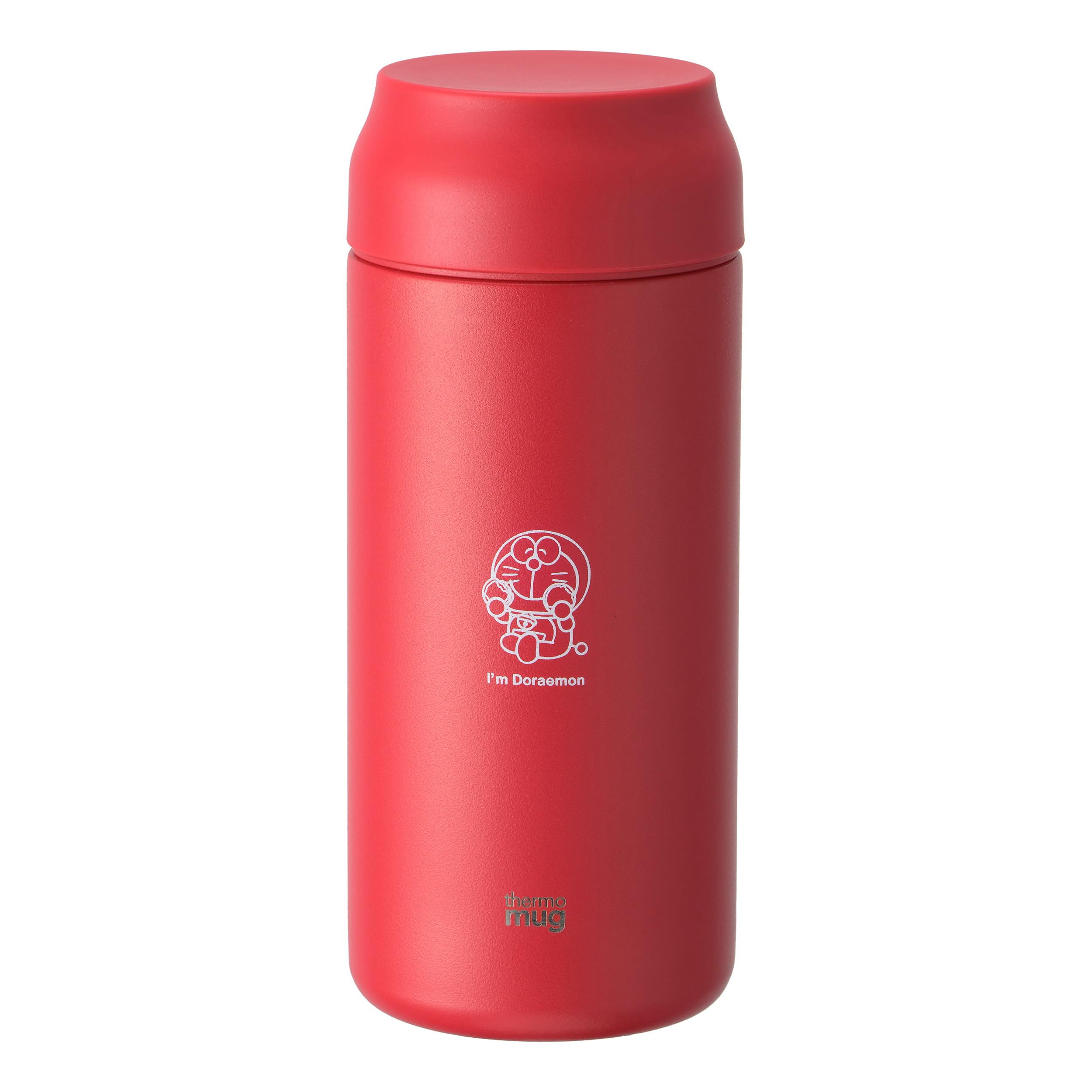 Термокружка ALLDAY Нержавеющая сталь IDAL21RD  Я ДОРАЭМОН  Бутылка, 360 мл, Красный, Дораяки,
