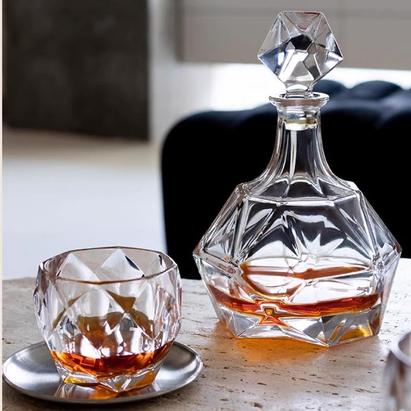 Crystal Whiskey Cup Home Bar Beer Water&Party Hotel Wedding Glasses Gift Beverages