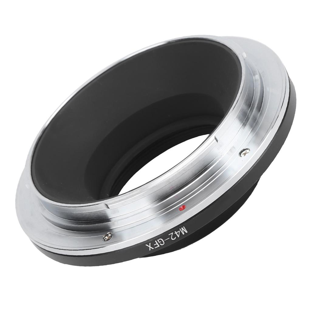 NEWYI M42‑GFX Lens Adapter Converter Ring for M42 Lens To for Fujifilm GFX Camera