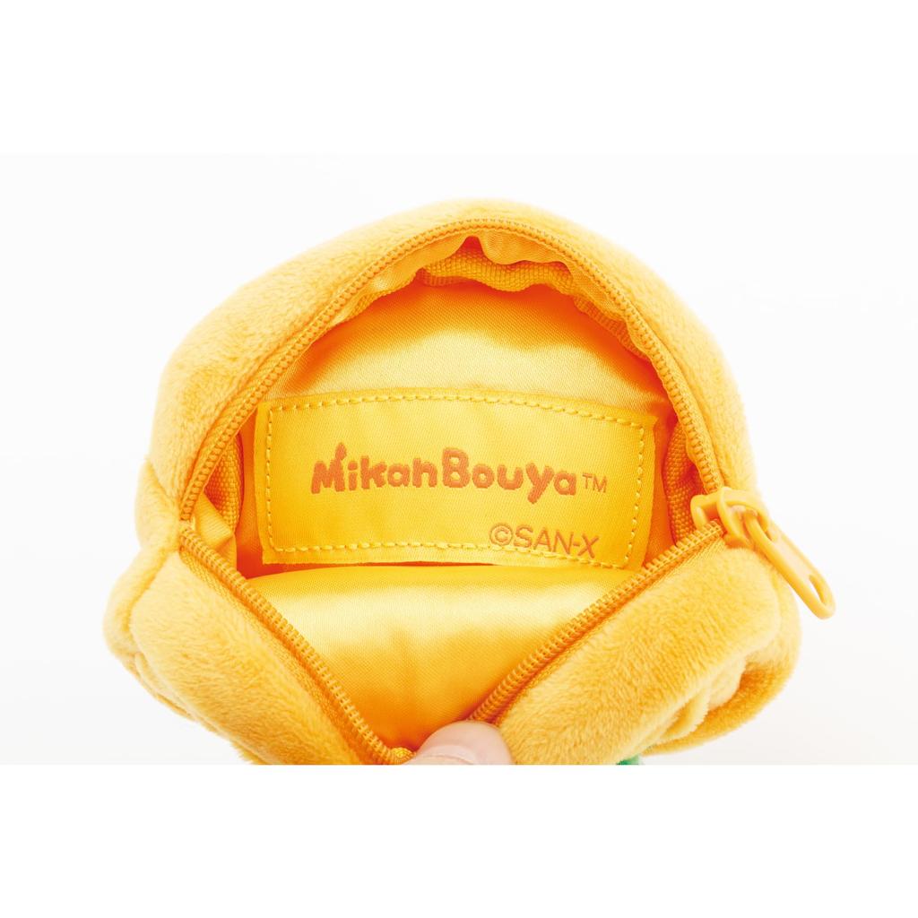 CA87202 Universe Plush Mini Pouch Mandarin Orange Boy San-X -