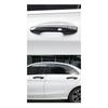 4Pcs Outer Door Handle Cover Trim Stickers for Mercedes Benz C E GLC GLB A B GLE GLS CLA GLA 15-24 4Doors with Holes A