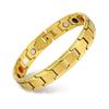 Men's Electroplated Non-fading Magnet Germanium Negative Ion Magnetic Titanium Steel Bracelet