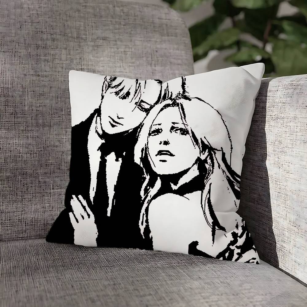 Johan M-Monster Liebert Pillow Case For Sofa Decor Car Office Room Printing Cushion Cover Decorations and Protector