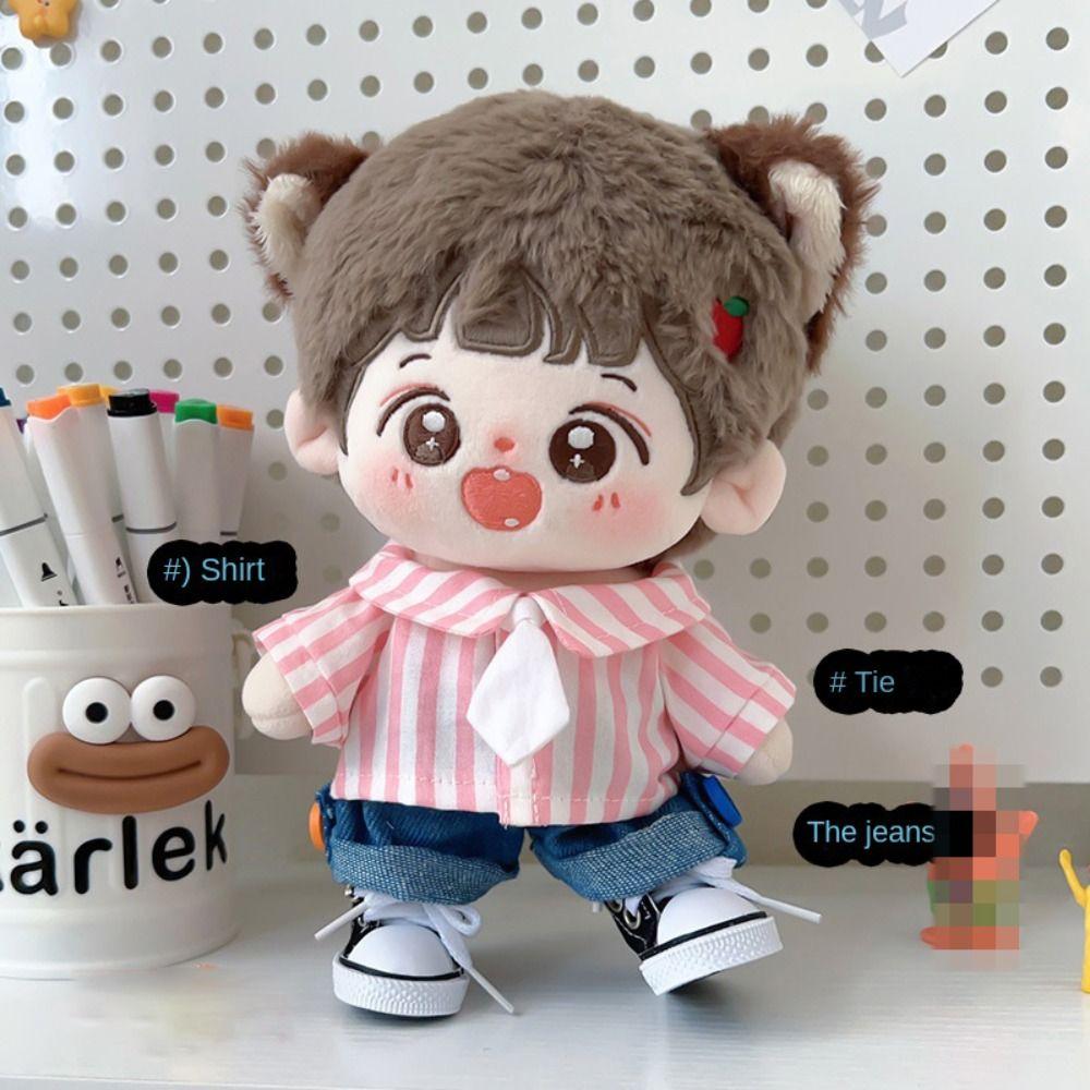 Fashion 20cm Cotton Doll Clothes Dressing Game DIY Doll's Accessories Trendy Replacement Outfit