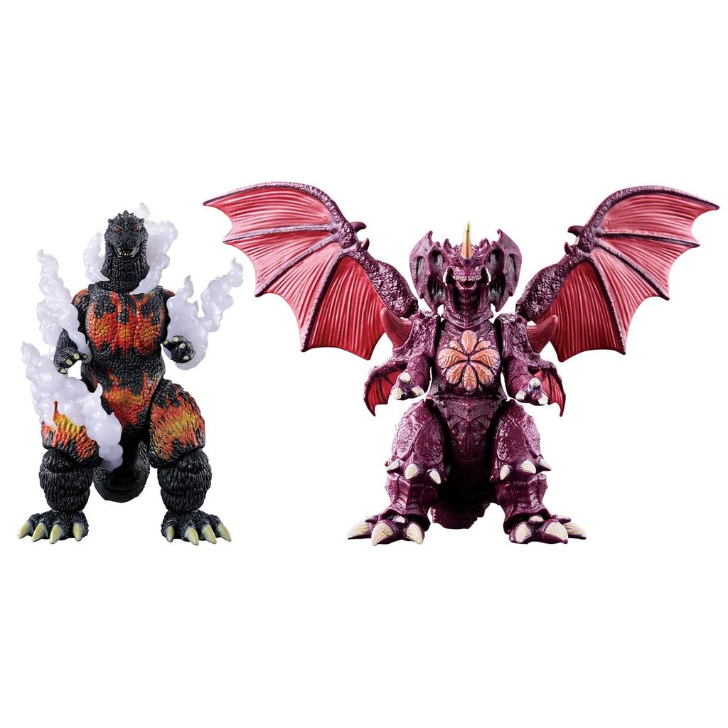 Godzilla Action Figure Burning Godzilla Destroyah Battle Set [BANDAI] vs.