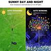 Solar Feuerwerk Licht 90/150 LED Wasserdicht Garten 8 Modi Lichterkette Weihnachten Solarlicht Für Außen Feiertagsdekoration