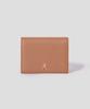 Beanpole Accessory Lucy Saffiano 2-Fold Business Card Holder - Brick