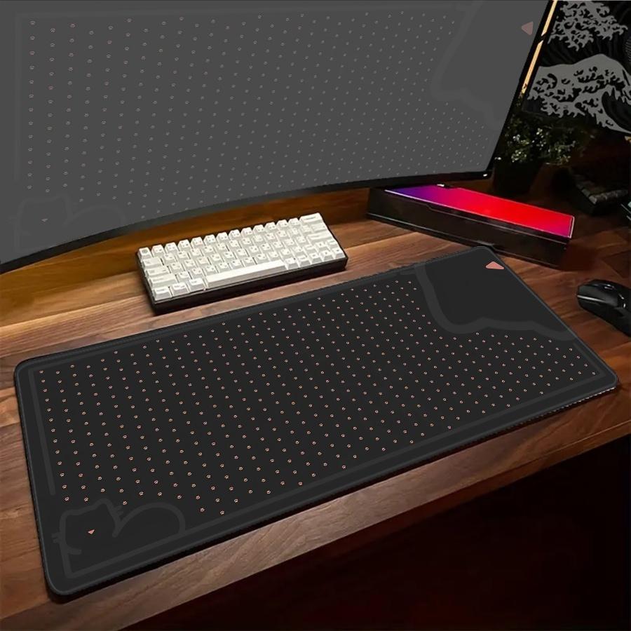 Gaming Mouse Pad Abstract Large Mousepad Gamer Speed Accessories Keyboard Pads Nonslip Rubber Art Line Desk mat