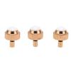 10 ks Hodinová korunka Nerezová ocel Růžové zlato Náhradní díly hlavy hodinek Náhradní příslušenství pro hodináře 4 mm