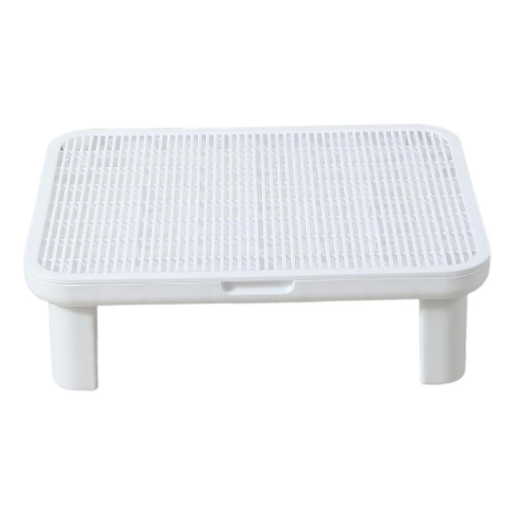 Cat Litter Box Step Easy Assembly Litter Trapper Durable Mat for Double Cat Litter Cabinet