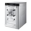 Commercial Hard Ice Cream Machine, 2000W 12-20L Per Hour, Countertop Gelato Hard Serve Ice Cream Maker with 6L 304 Stainless Steel Cylinder, Auto