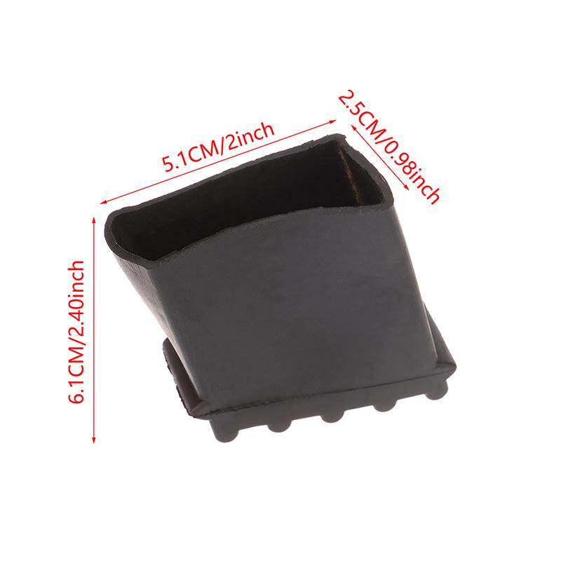 

1 шт. Нековзкі чохли для драбин Складні драбини для ніг Накладка для ніг Гумовий бампер Захисні накладки Ступінь протиковзка кришка Захисна накладка чорний